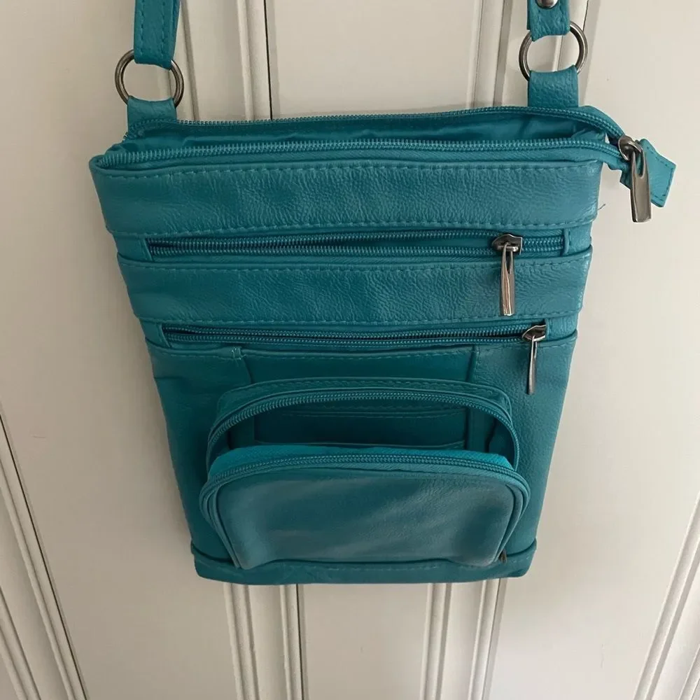Teal Crossbody Bag - Picture 8 of 8